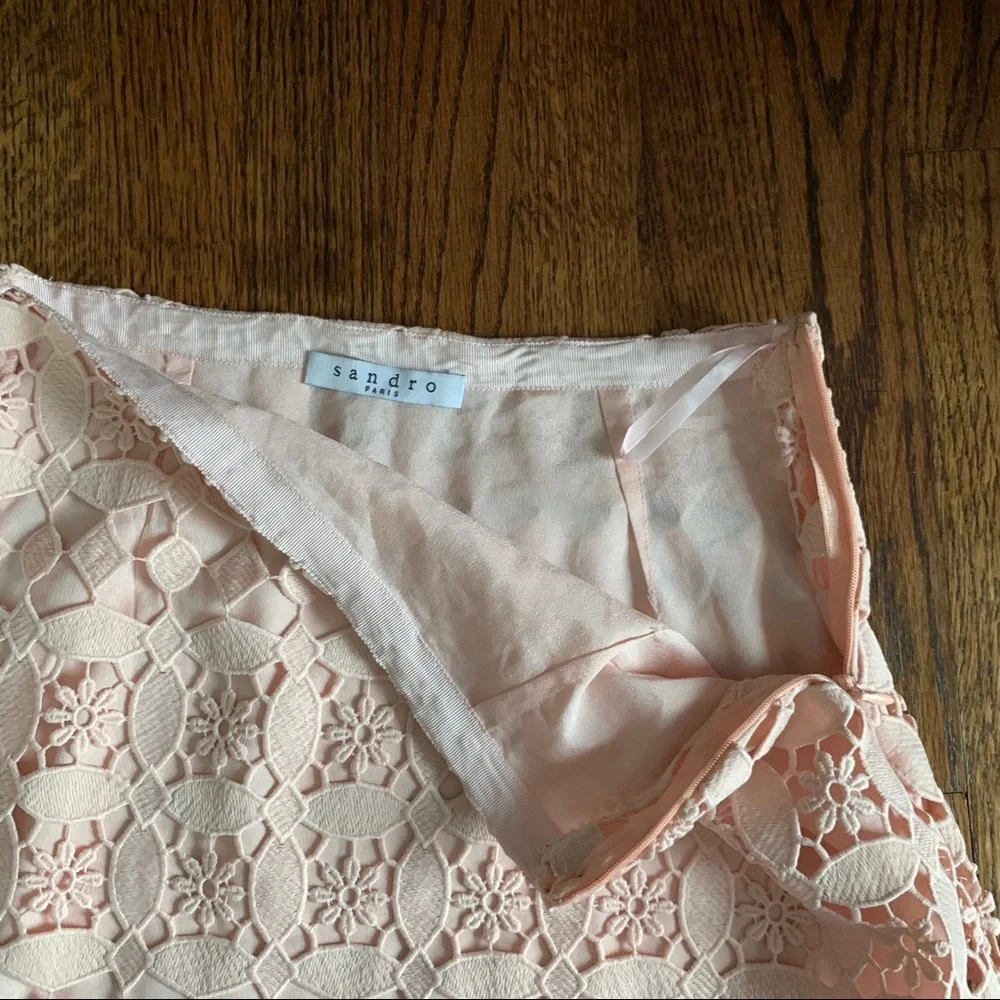 Sandro Paris Lace Skirt - Picture 4 of 8